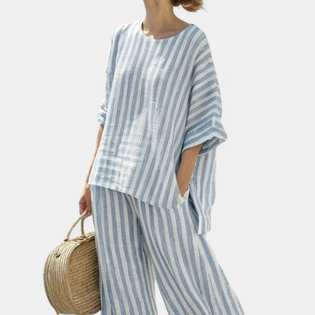 Julia | Damen Zweiteiler Sommer Strand Set