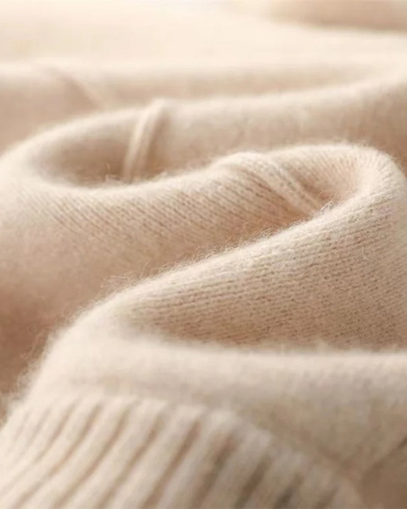 Kaschmirhose Damen – Weite Hose aus 100% Kaschmir für Herbst und Winter