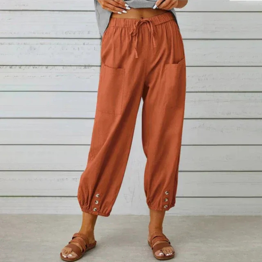 Katia | Damen Bequeme hose Locker Freizeit Casual