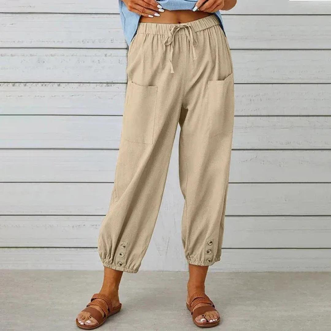 Katia | Damen Bequeme hose Locker Freizeit Casual