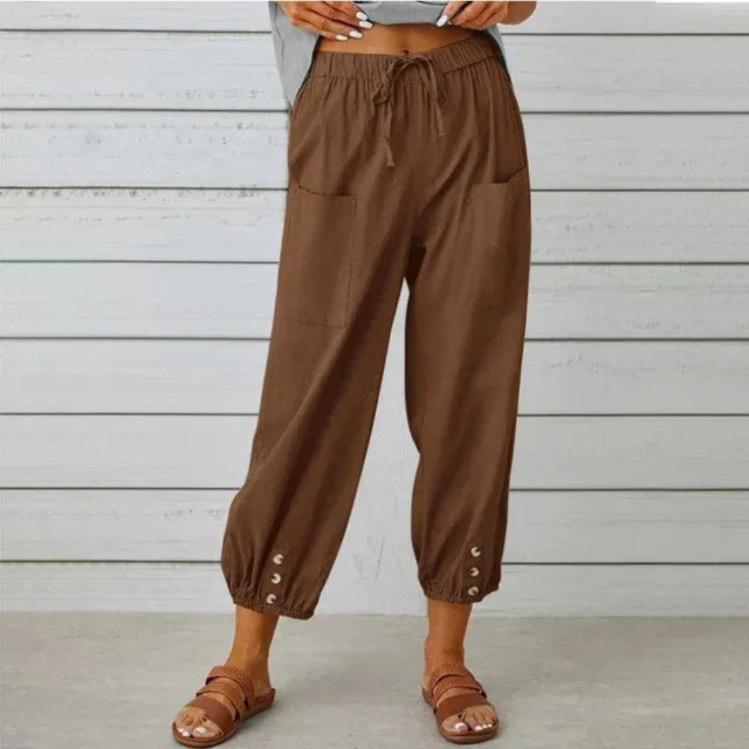 Katia | Damen Bequeme hose Locker Freizeit Casual
