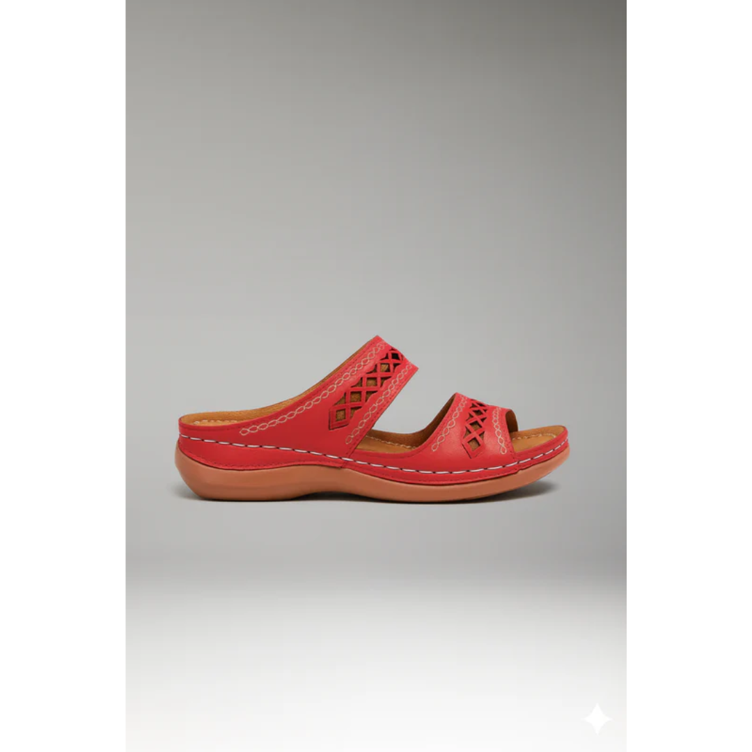Kaya | Damen Sandalen Mit Doppelriemen Für Alltag