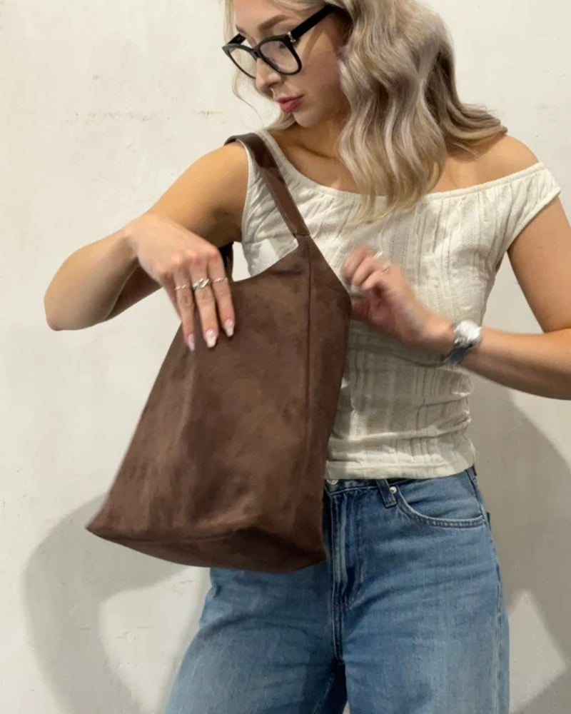 Klassische Großraumtasche - Stilvolle Alltagstasche für moderne Frauen