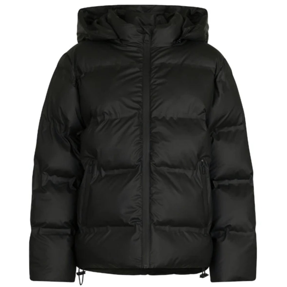 Klassische Pufferjacke für Frauen - Warmer Winterstil mit Kapuze