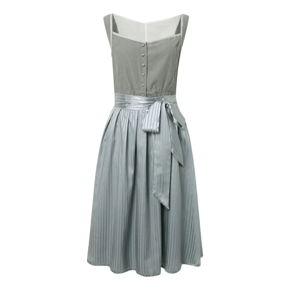 Knie-langes Dirndl-Kleid – Oktoberfest- und Cannstatter-Outfit-Kleider