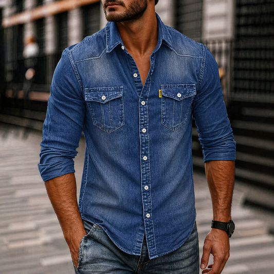 Knut | Herren T Shirt Mit Taschen Für Freizeit