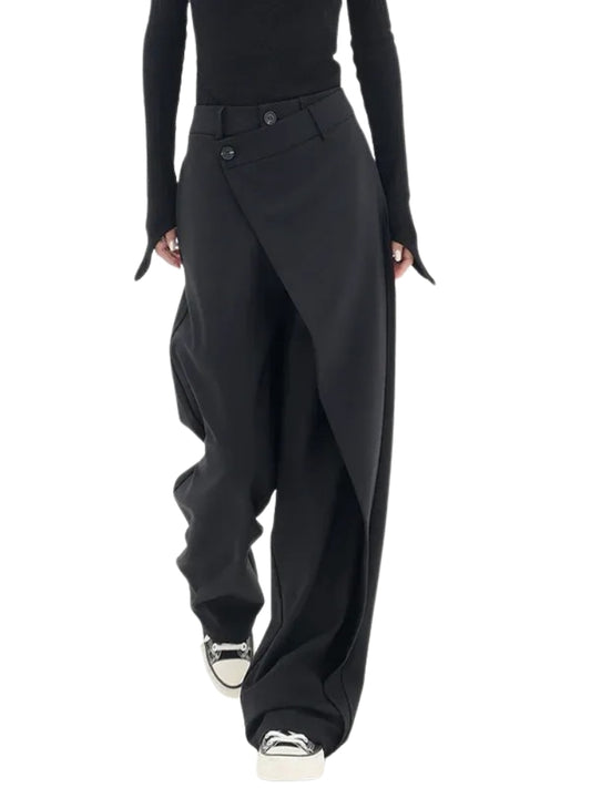 Lässige Weite Hose – Entspannte Passform Hose für Damen