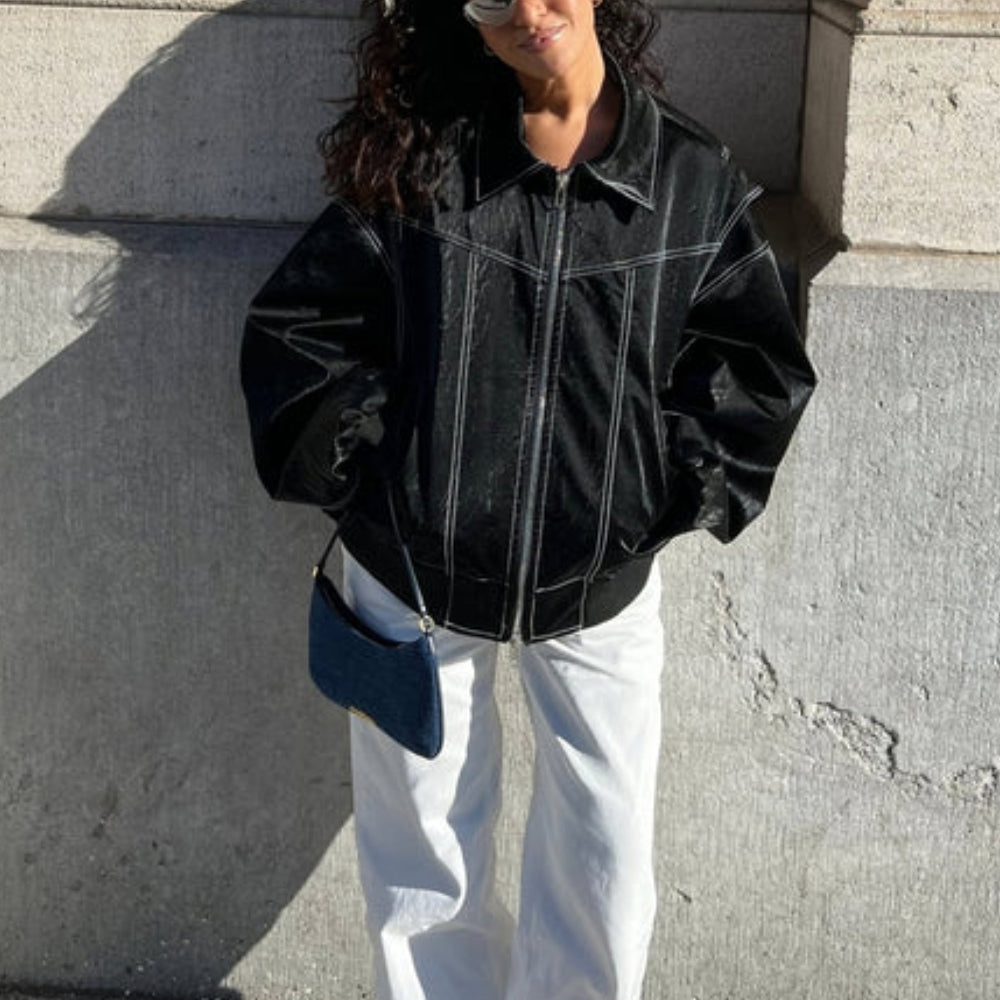 Lässige Winterjacke – Übergroße Passform mit auffälligem Stil