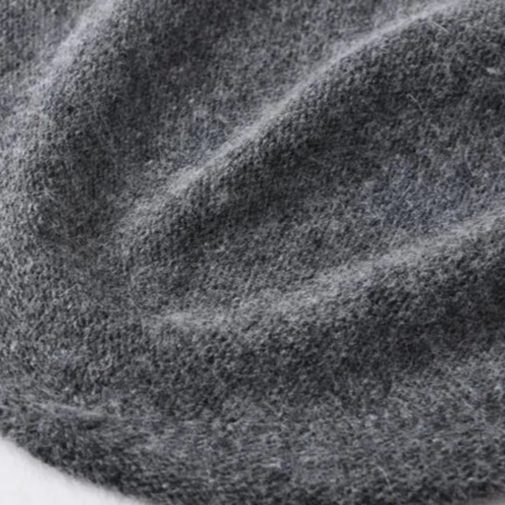 Lässige Wintermütze - weiche, atmungsaktive Schlabbermütze für Frauen
