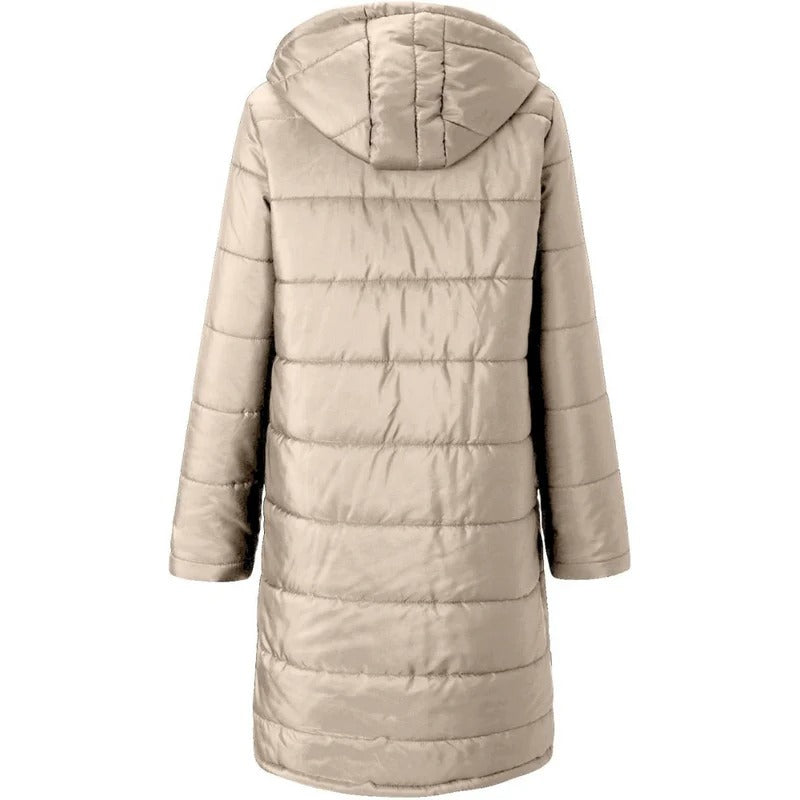 Lange Damen-Winterjacke – Wärmende Puffer-Ausführung für kalte Tage