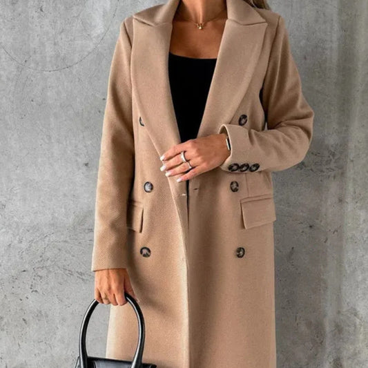 Lange Winterjacke für Damen – Klassische Jacke mit warmem Tragekomfort