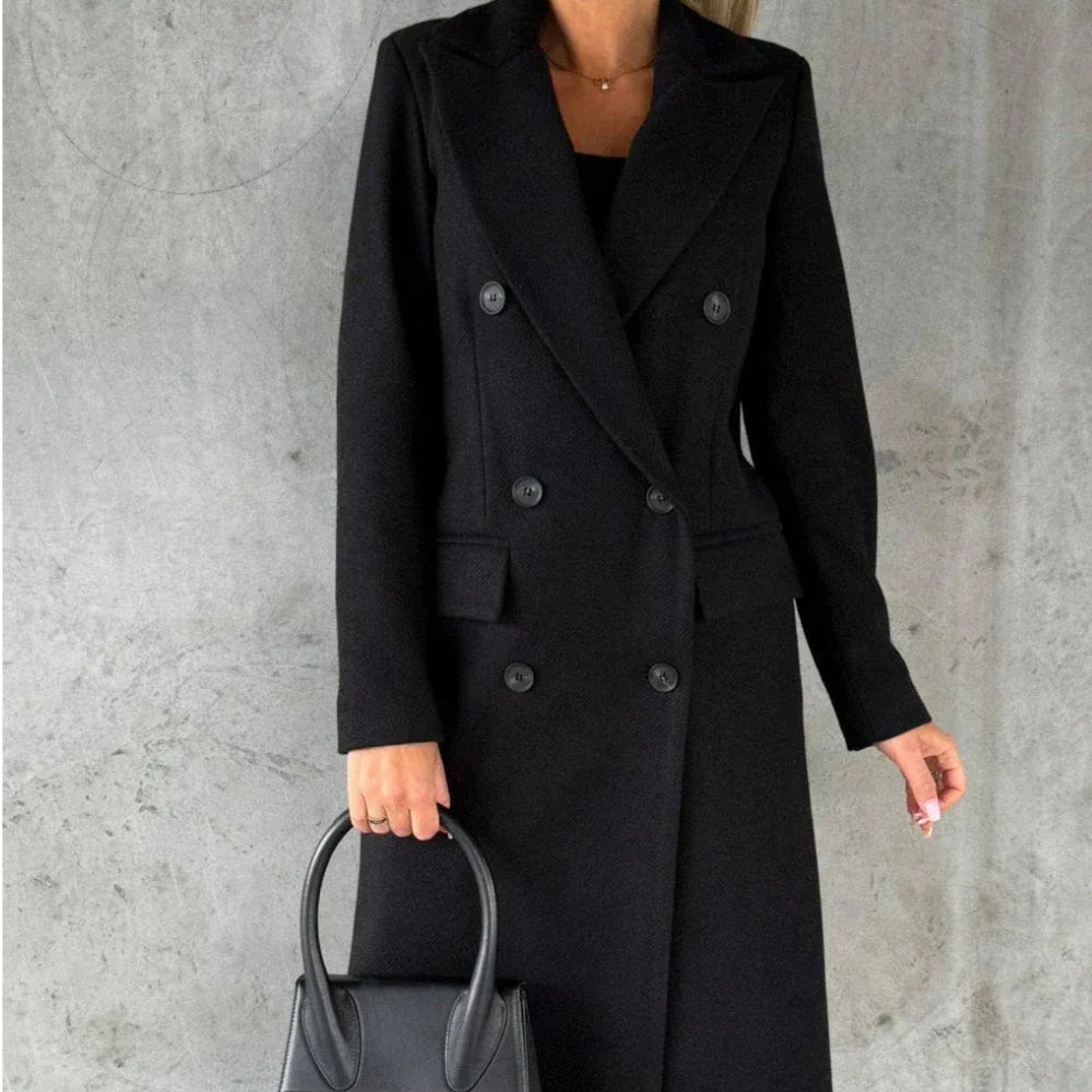 Lange Winterjacke für Damen – Klassische Jacke mit warmem Tragekomfort