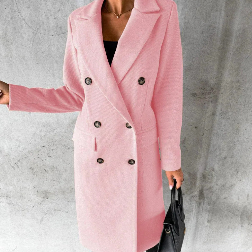 Lange Winterjacke für Damen – Klassische Jacke mit warmem Tragekomfort
