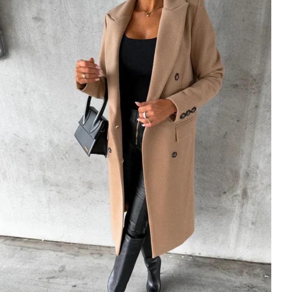 Lange Winterjacke für Damen – Klassische Jacke mit warmem Tragekomfort