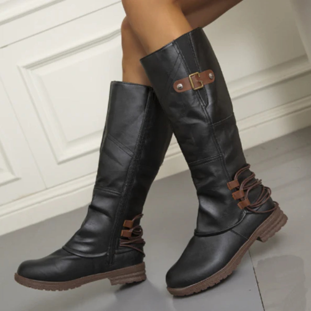 Langschaftstiefel für Frauen - zeitlose Mode mit sicherer Passform