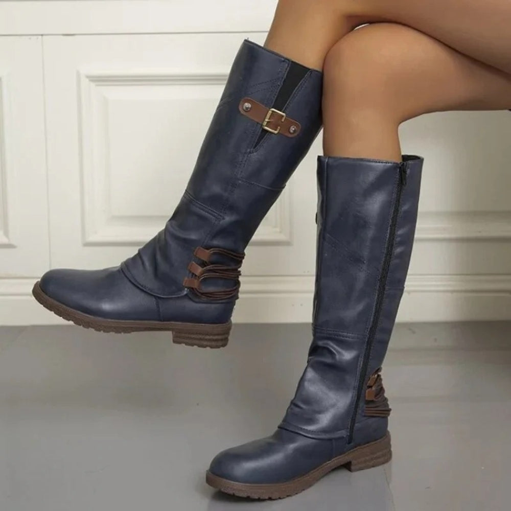 Langschaftstiefel für Frauen - zeitlose Mode mit sicherer Passform