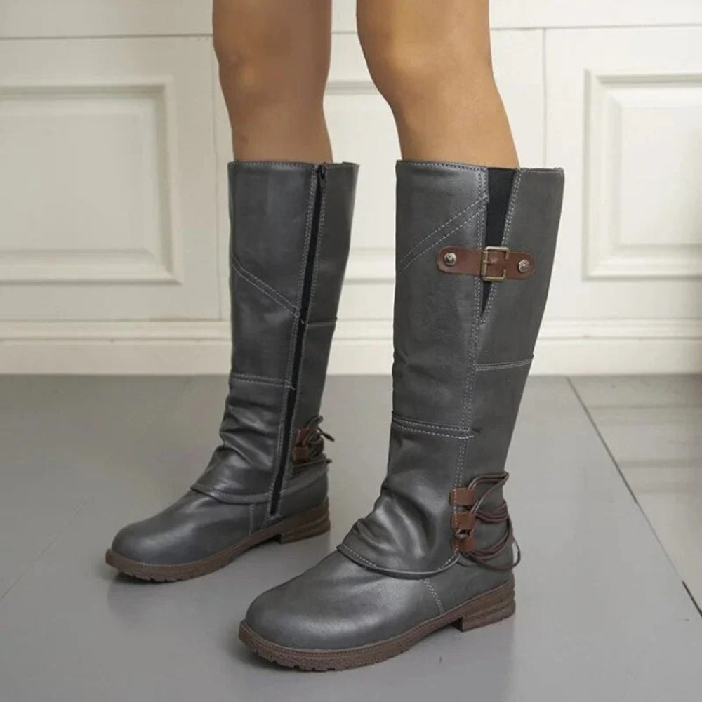 Langschaftstiefel für Frauen - zeitlose Mode mit sicherer Passform