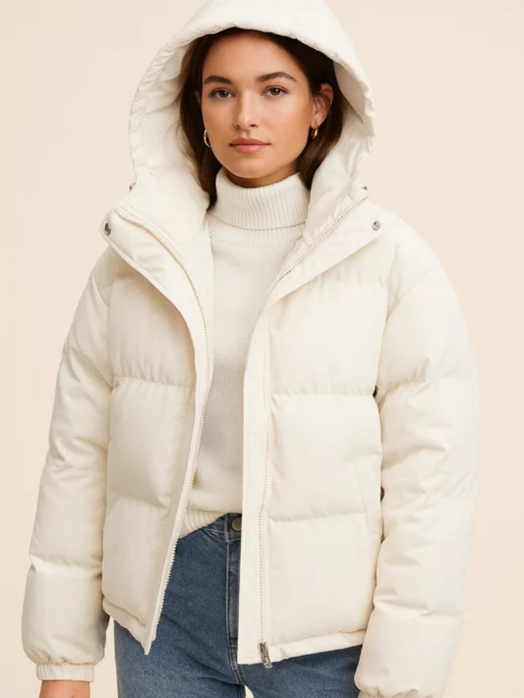 Leichte Damen-Winterjacke - Warmer Steppmantel für kalte Tage