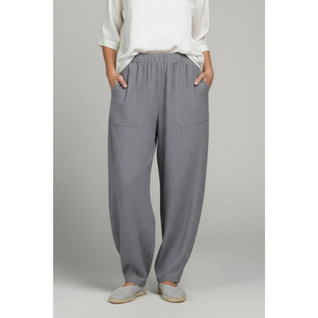 Lia | Damen Hose Mit Elastischem Bund Für Alltag