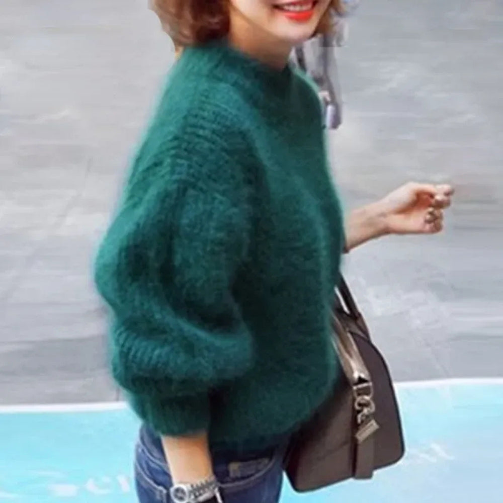 Lockerer Strickpullover – Stylisches Langarm-Top für jeden Tag