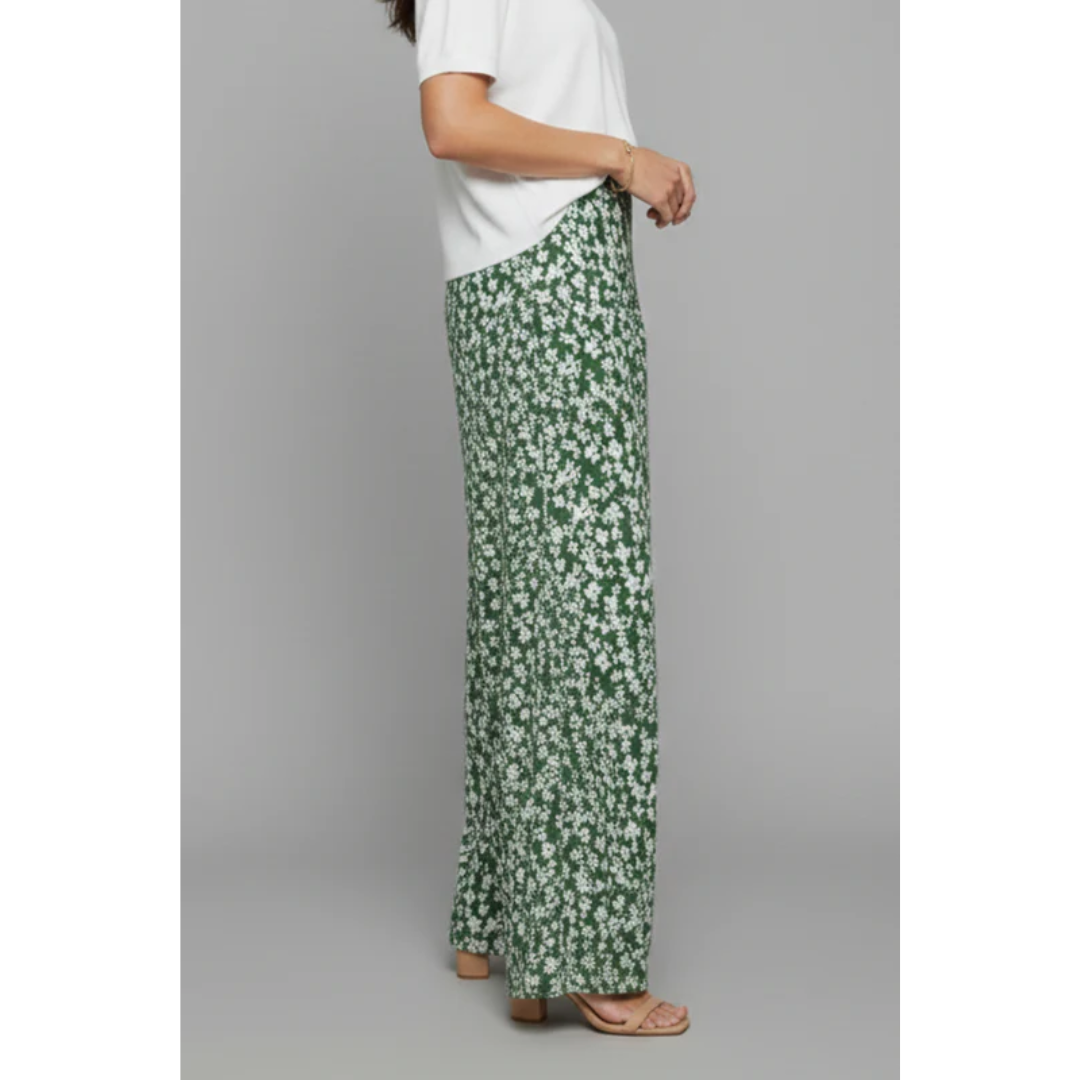 Lotta | Damen Palazzo Hose Mit Blumenmuster Für Alltag