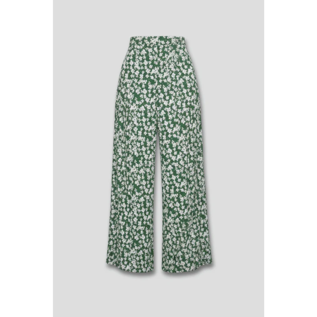 Lotta | Damen Palazzo Hose Mit Blumenmuster Für Alltag