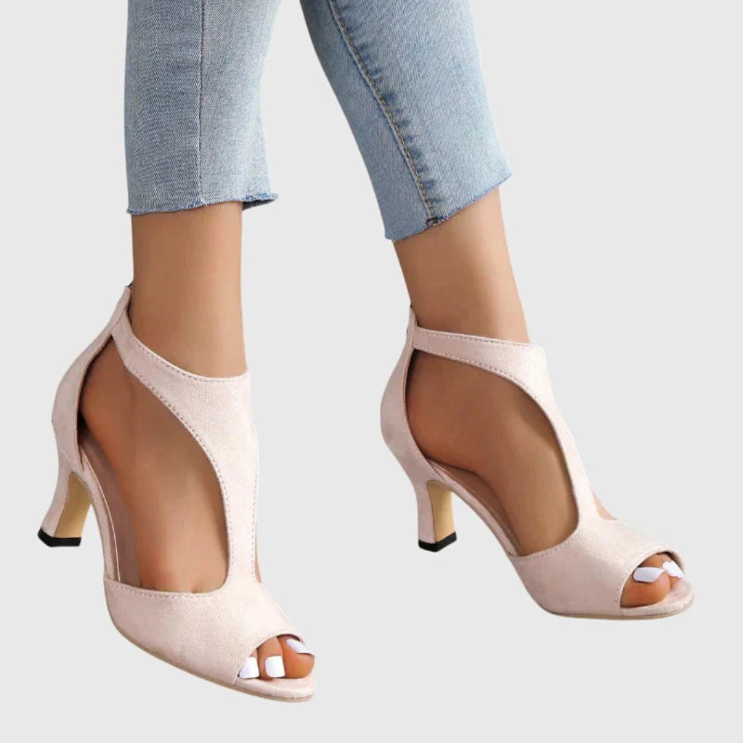 Louise | Damen Absatz Sandalen Sommer Elegante