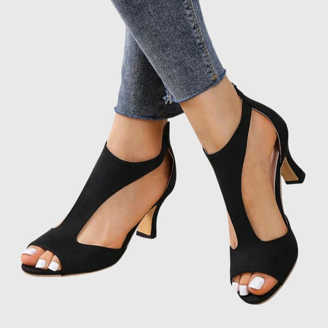 Louise | Damen Absatz Sandalen Sommer Elegante