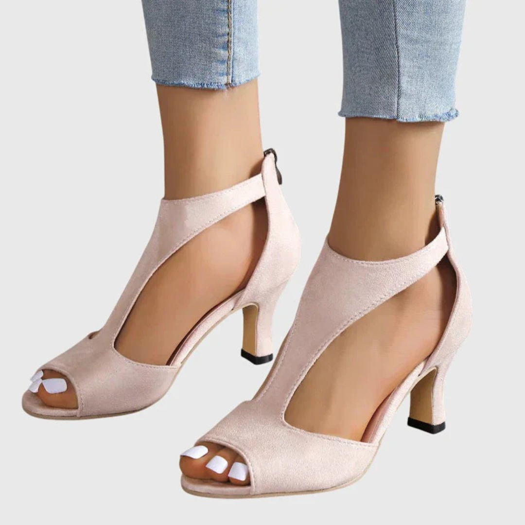 Louise | Damen Absatz Sandalen Sommer Elegante