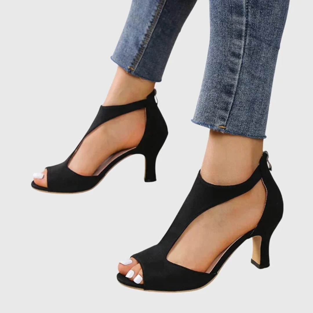 Louise | Damen Absatz Sandalen Sommer Elegante