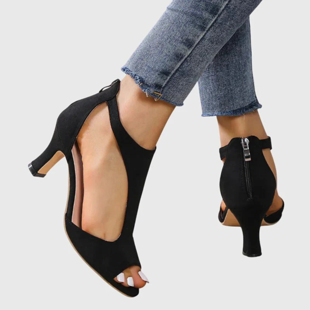 Louise | Damen Absatz Sandalen Sommer Elegante