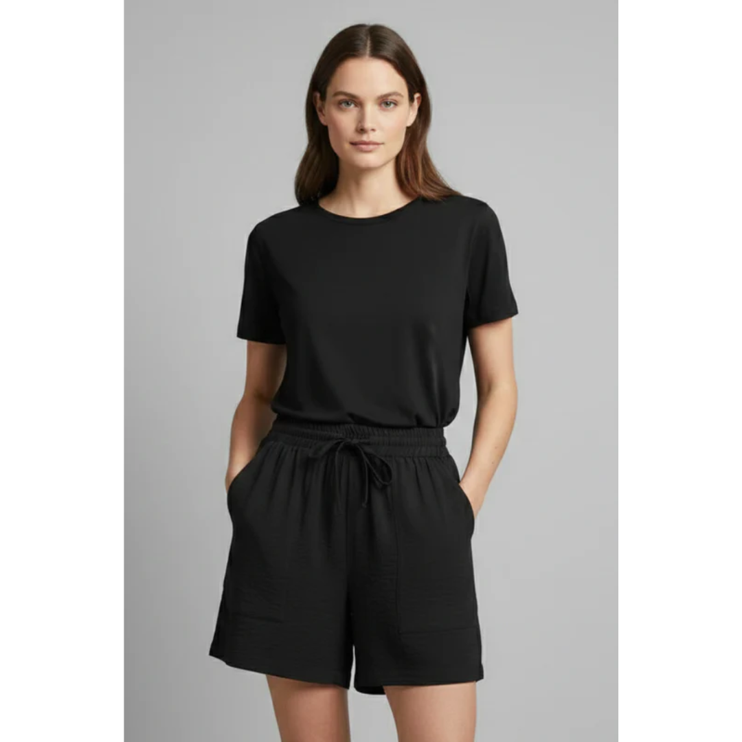 Luisa | Damen Shorts Mit Elastischem Bund Und Kordelzug Für Alltag