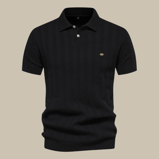 Mads | Herren Poloshirt Strick Für Alltag