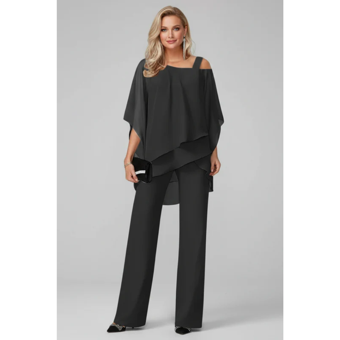 Magda | Damen Jumpsuit Mit Off Shoulder Für Abend