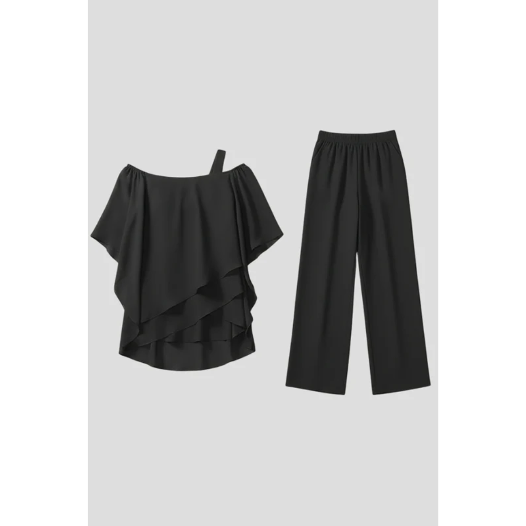 Magda | Damen Jumpsuit Mit Off Shoulder Für Abend