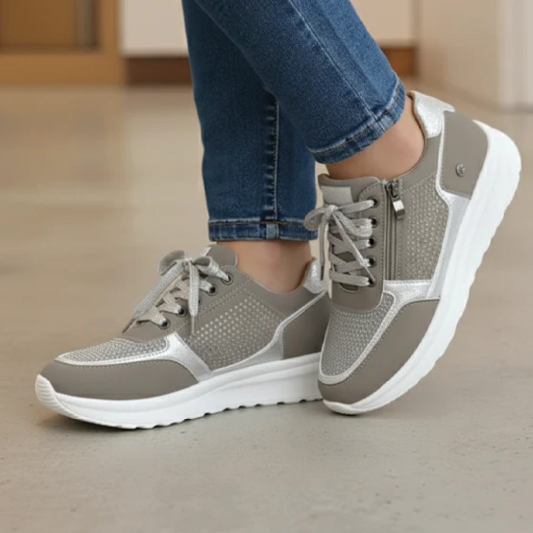 Maribel | Damen Sneaker schlicht und bequem