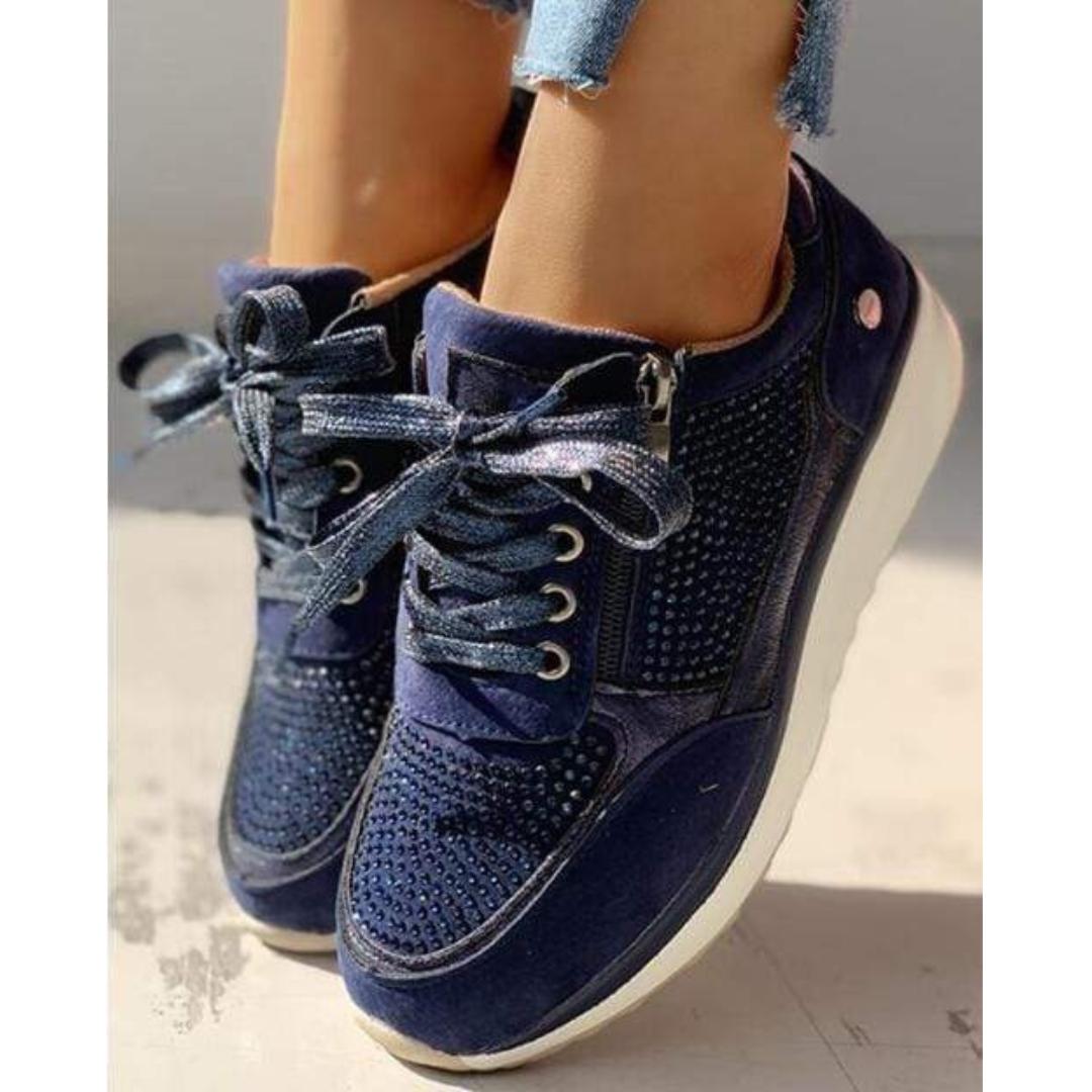 Maribel | Damen Sneaker schlicht und bequem