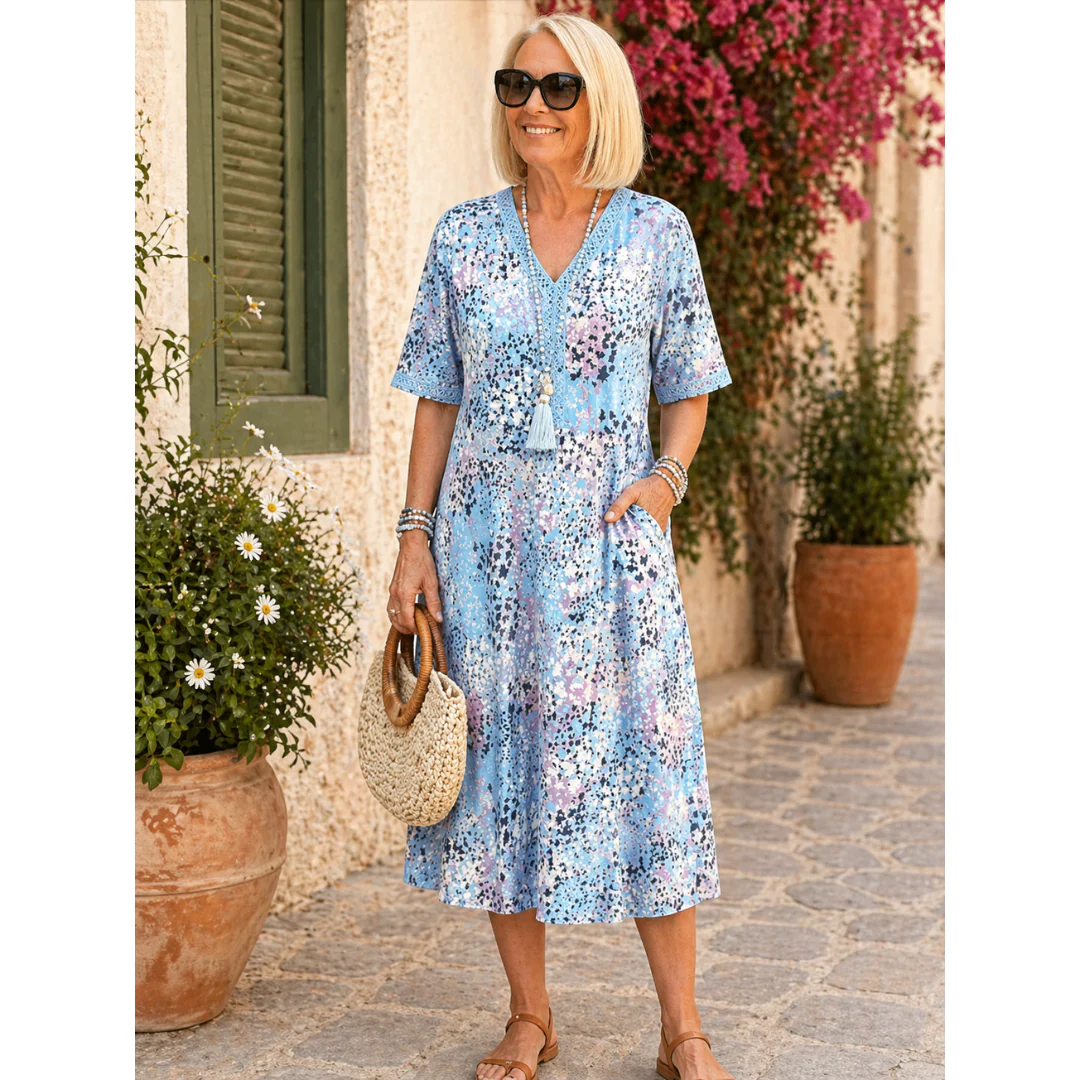 Mariselle | Damen Midikleid Sommer Abend Hochzeitsgast