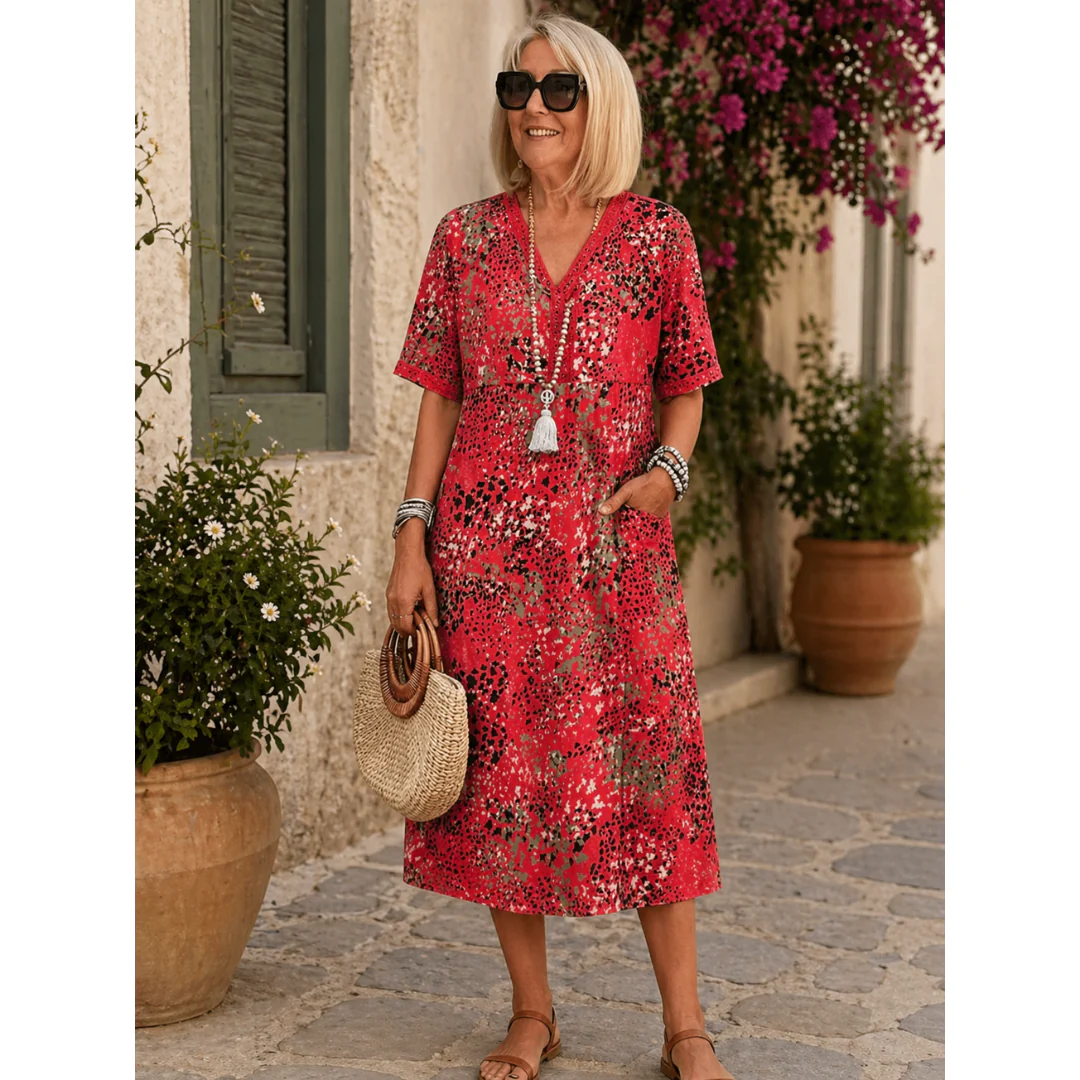 Mariselle | Damen Midikleid Sommer Abend Hochzeitsgast