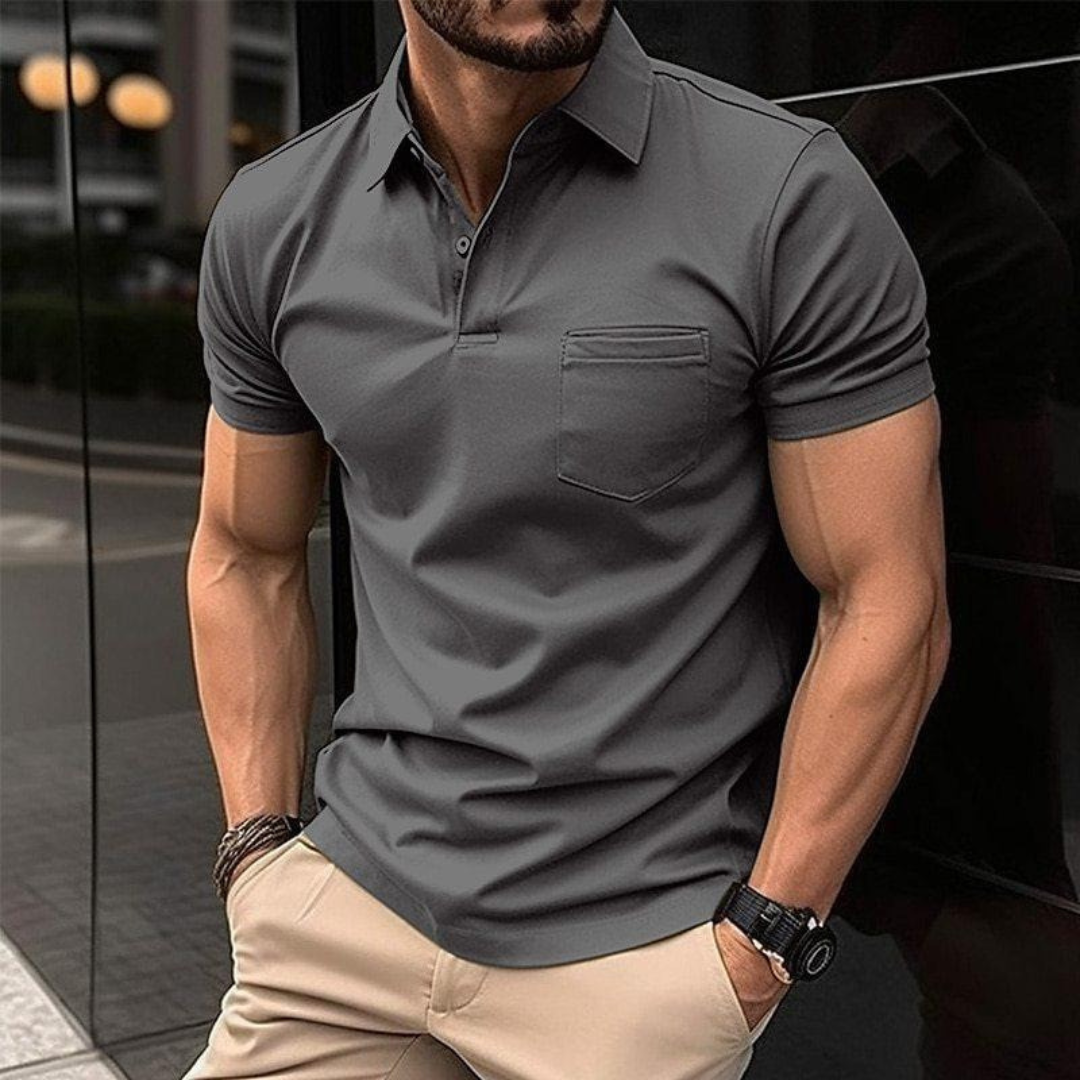 Mats | Herren Poloshirt Mit Taschen Für Alltag