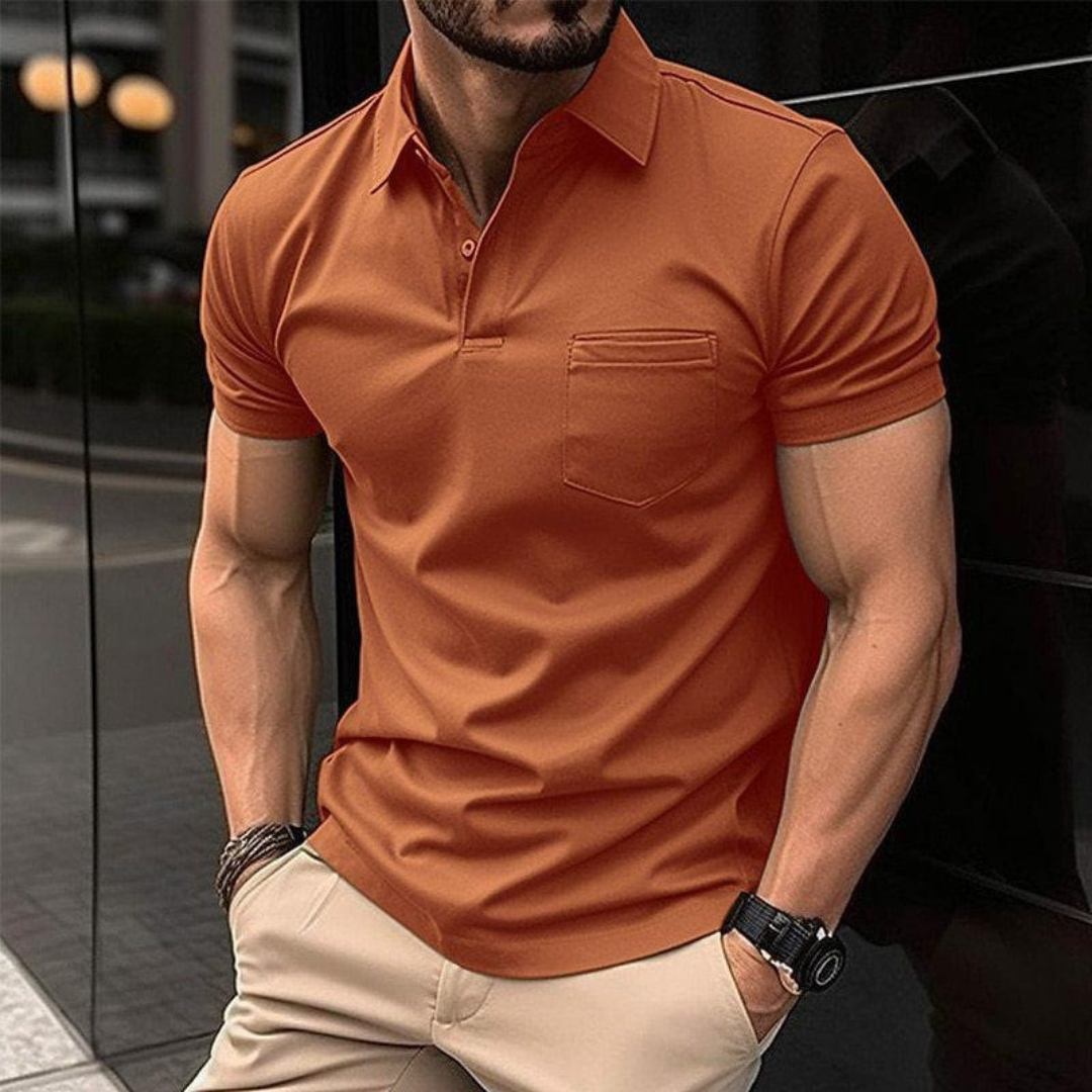 Mats | Herren Poloshirt Mit Taschen Für Alltag