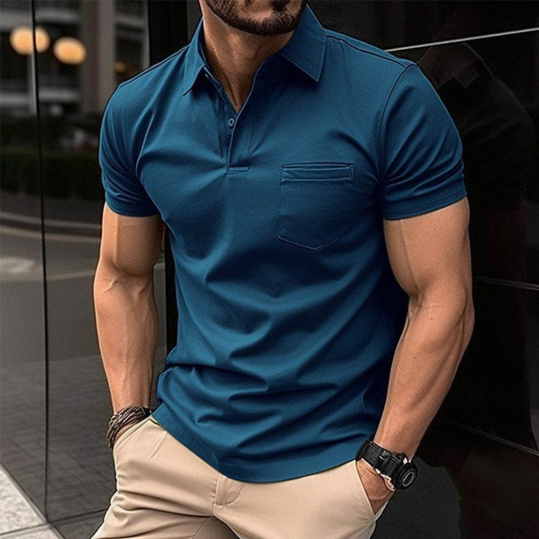 Mats | Herren Poloshirt Mit Taschen Für Alltag