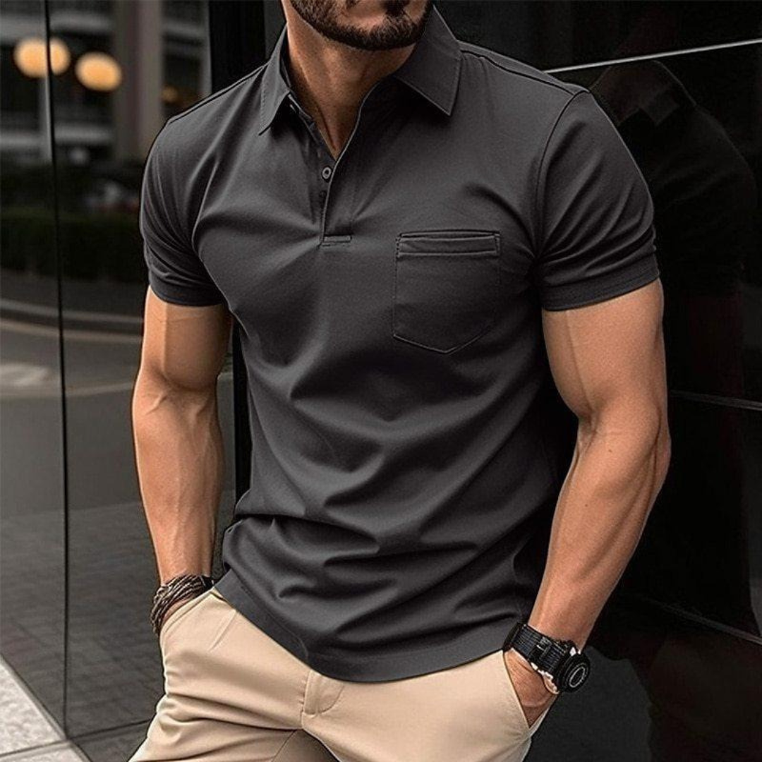 Mats | Herren Poloshirt Mit Taschen Für Alltag