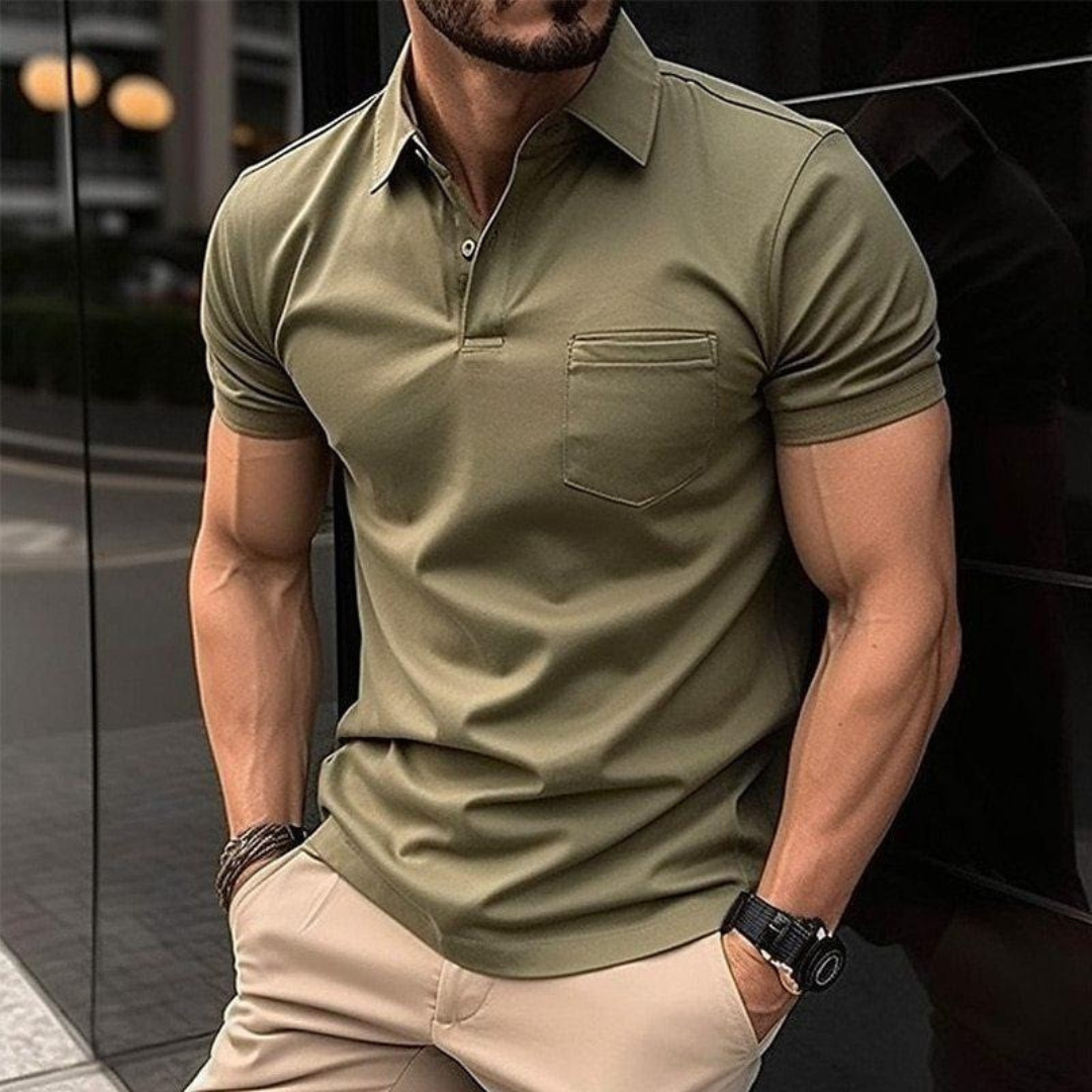 Mats | Herren Poloshirt Mit Taschen Für Alltag