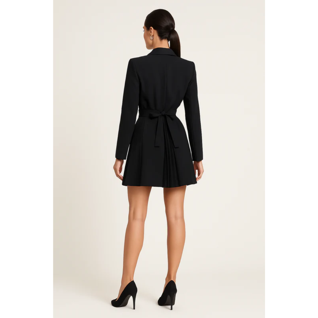 Mirella | Damen Minikleid Wickel Für Abend Und Alltag