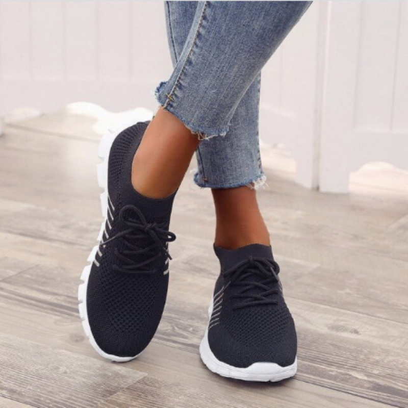 Modische Sneakers Damen – Lässige Sneakers mit Rutschfester Sohle