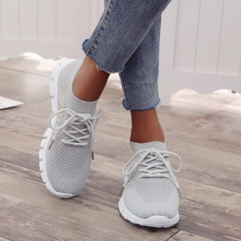 Modische Sneakers Damen – Lässige Sneakers mit Rutschfester Sohle