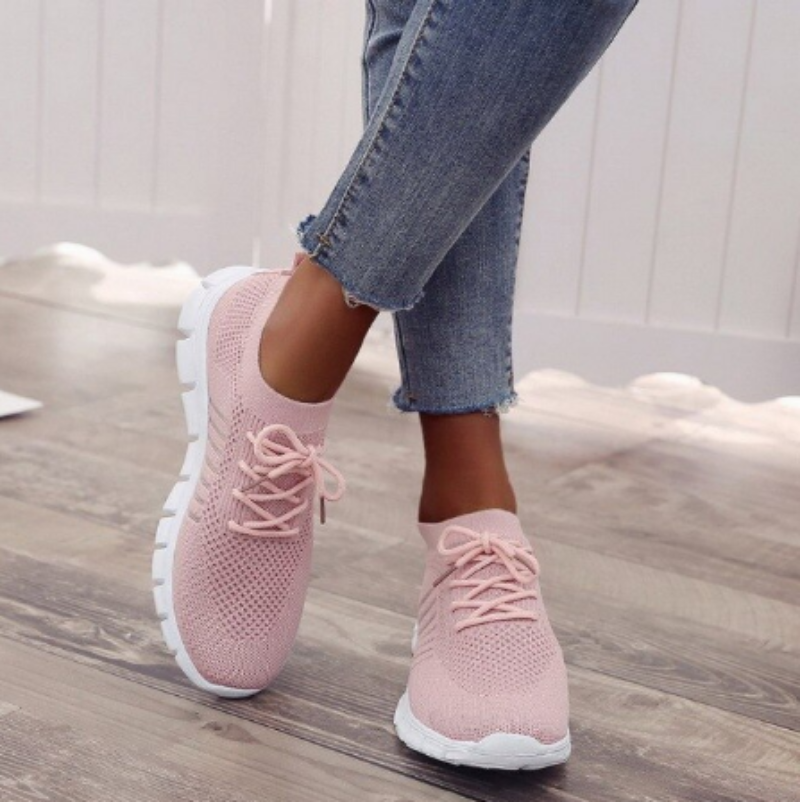 Modische Sneakers Damen – Lässige Sneakers mit Rutschfester Sohle