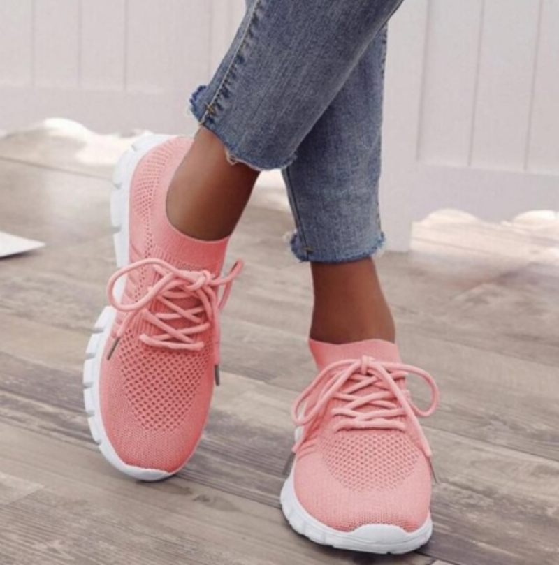 Modische Sneakers Damen – Lässige Sneakers mit Rutschfester Sohle