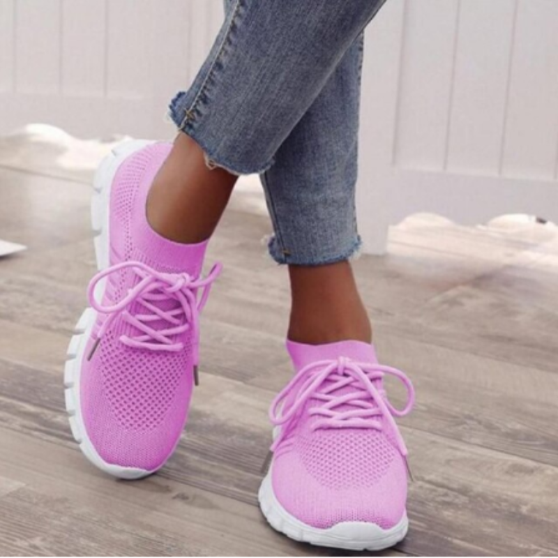 Modische Sneakers Damen – Lässige Sneakers mit Rutschfester Sohle